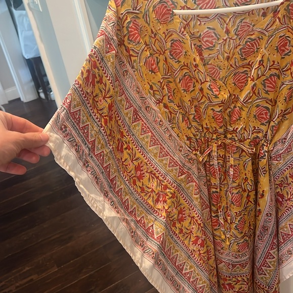 PAX PHILOMENA Sedona Short Kaftan Boho Cover Up One Size - Picture 5 of 9